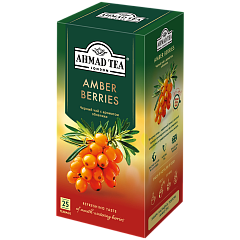 2935 Чай Янтарные Ягоды с ароматом облепихи, р/п  с ярлыком 25х1,8г в фольге